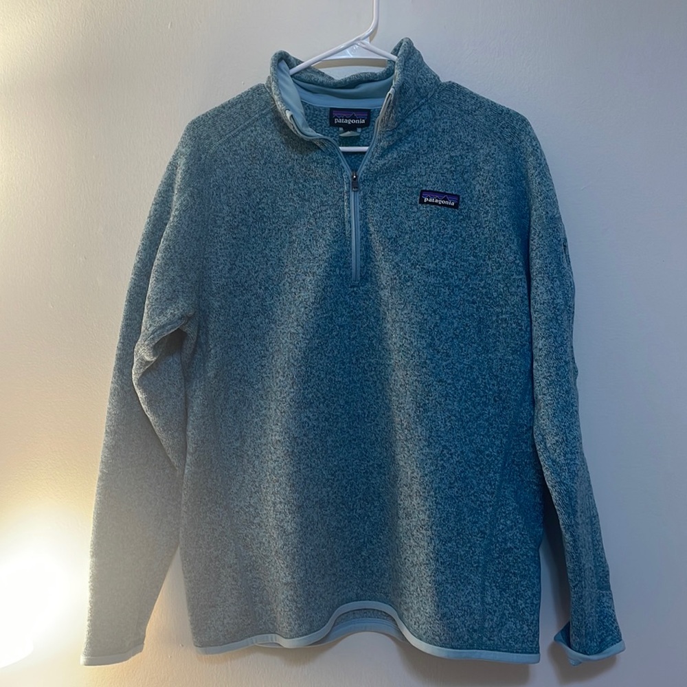 Patagonia XL quarter zip fleece jacket